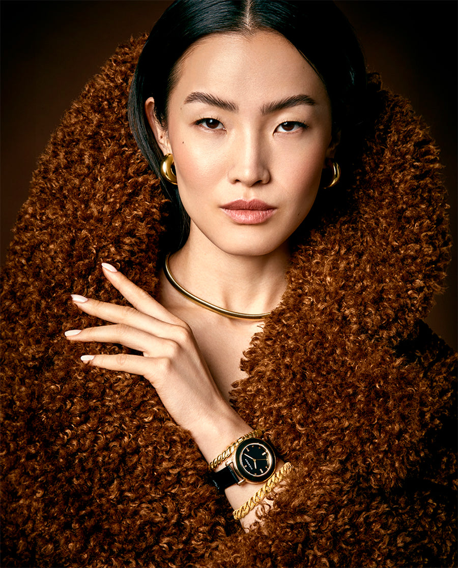 Steel Bracelet Ip Gold Chain: Length 17,5+2 Cm La