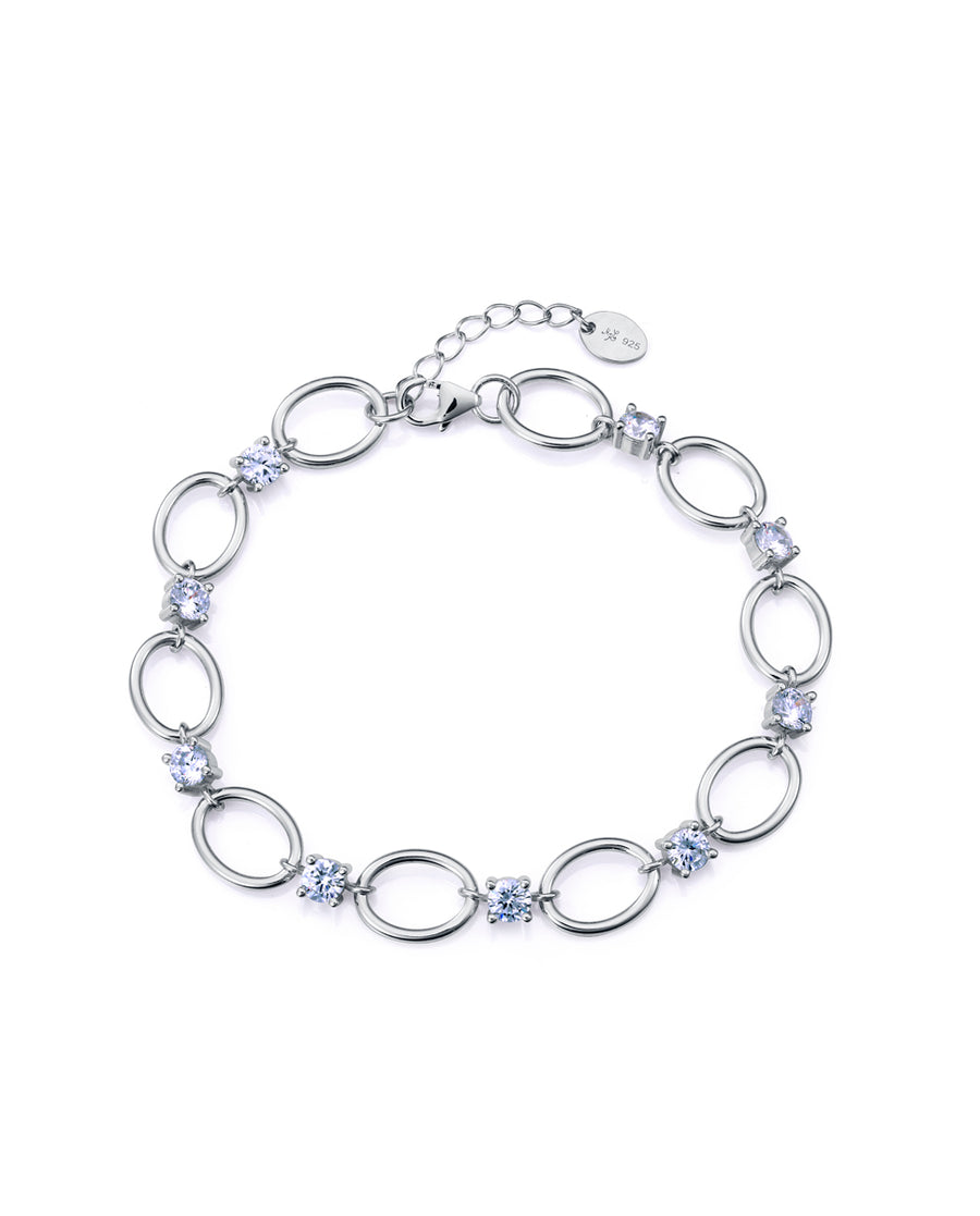 Puls Plata De Ley Baño Rodio Circ Sra Jewels