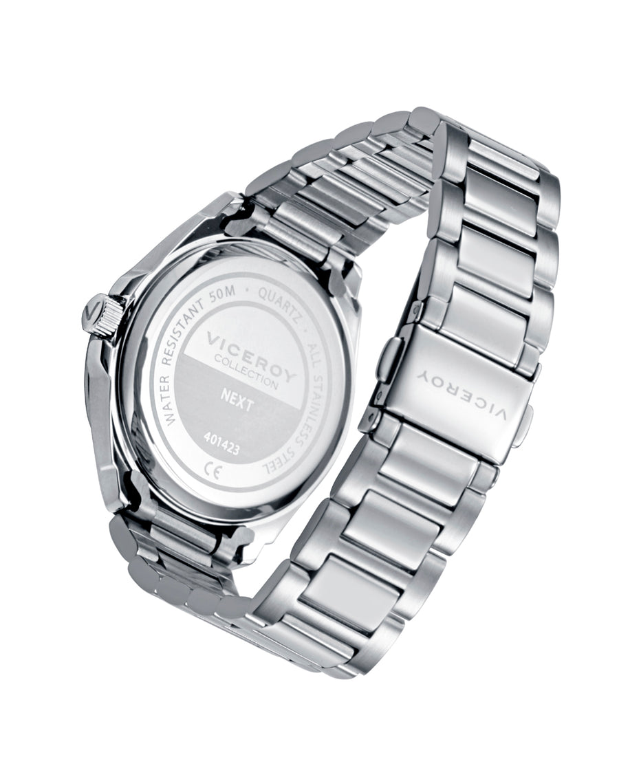 Reloj Acero Brazalete Niño Va