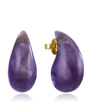 Pend Acero Ip Dorado Piedra Nat Sra Fashion