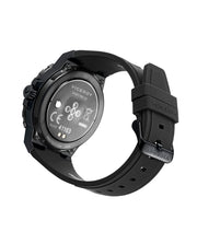 Smart Watch Stainless Stell Ip Gun And Black Stra