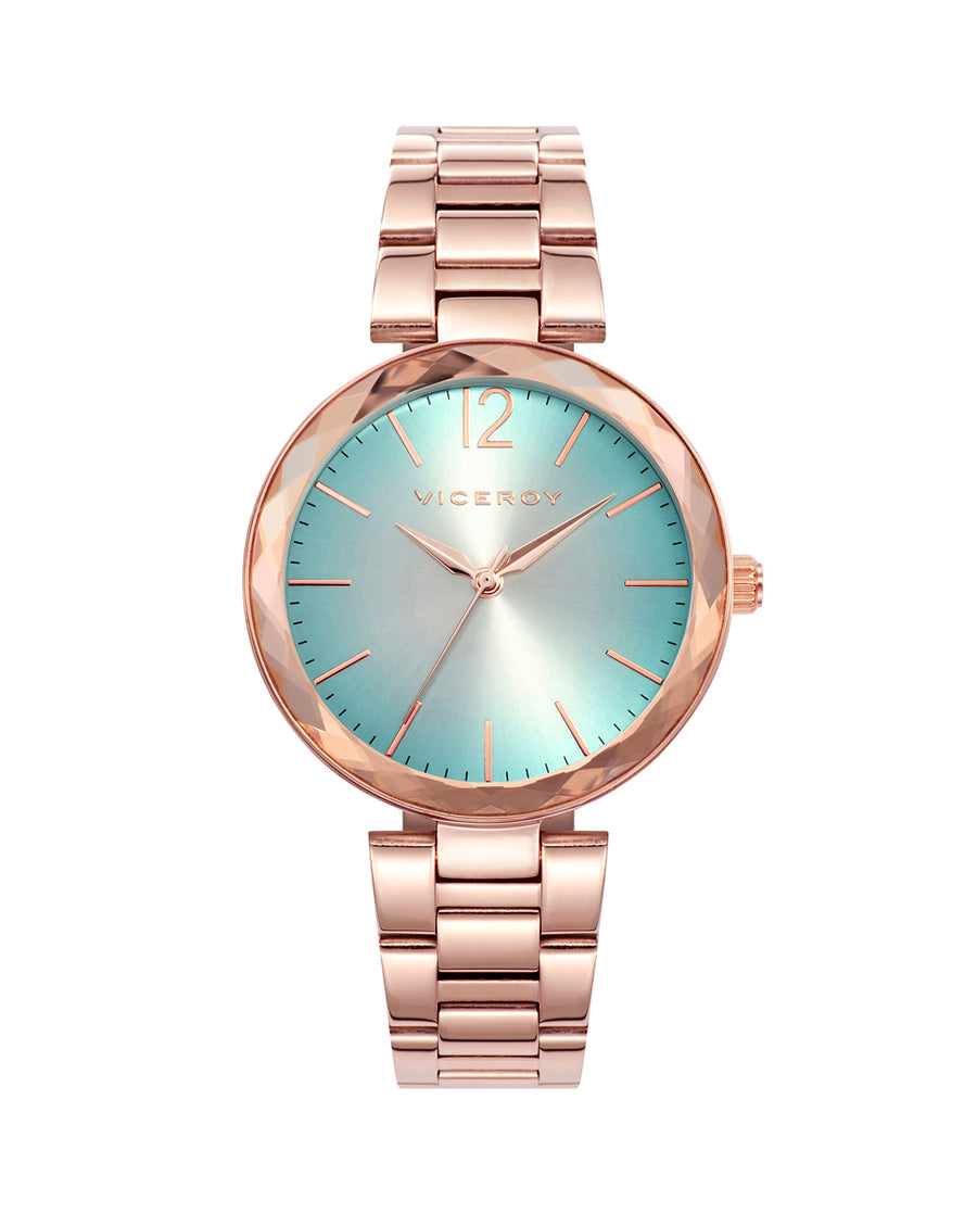 S/ Steel Ip Rose Watch Bracelet Girl Sweet Va
