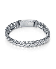 Steel Chain Bracelet: Length 21,5 Cm Gent Fn