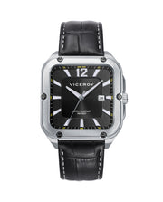 Reloj Acero Ip Negro Correa Sr Va