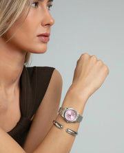 Stainless Steel Watch Bracelet Woman Va
