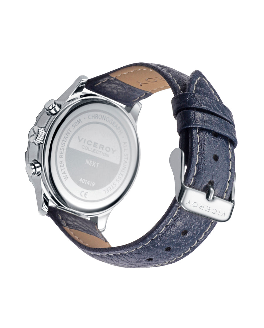 Chrono Stainless Steel And Aluminium Strap Boy Va
