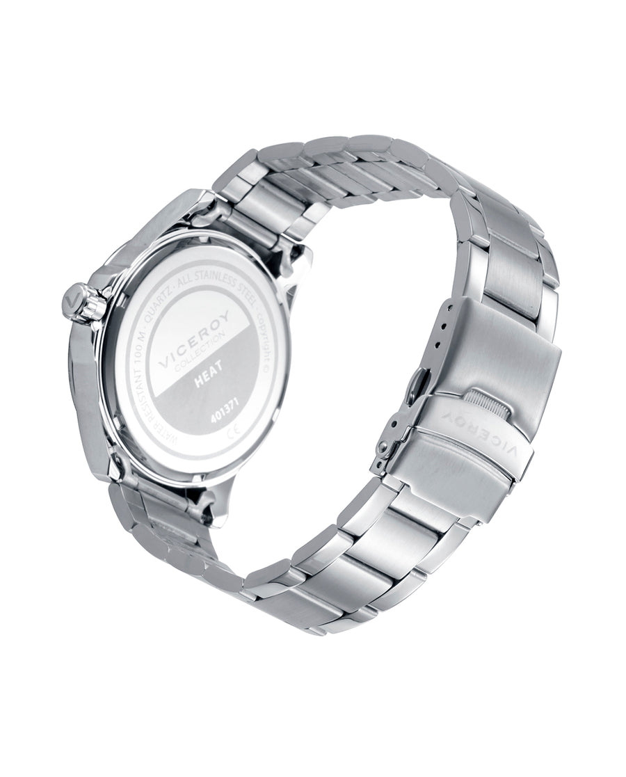 Reloj Acero Brazalete Sr Va