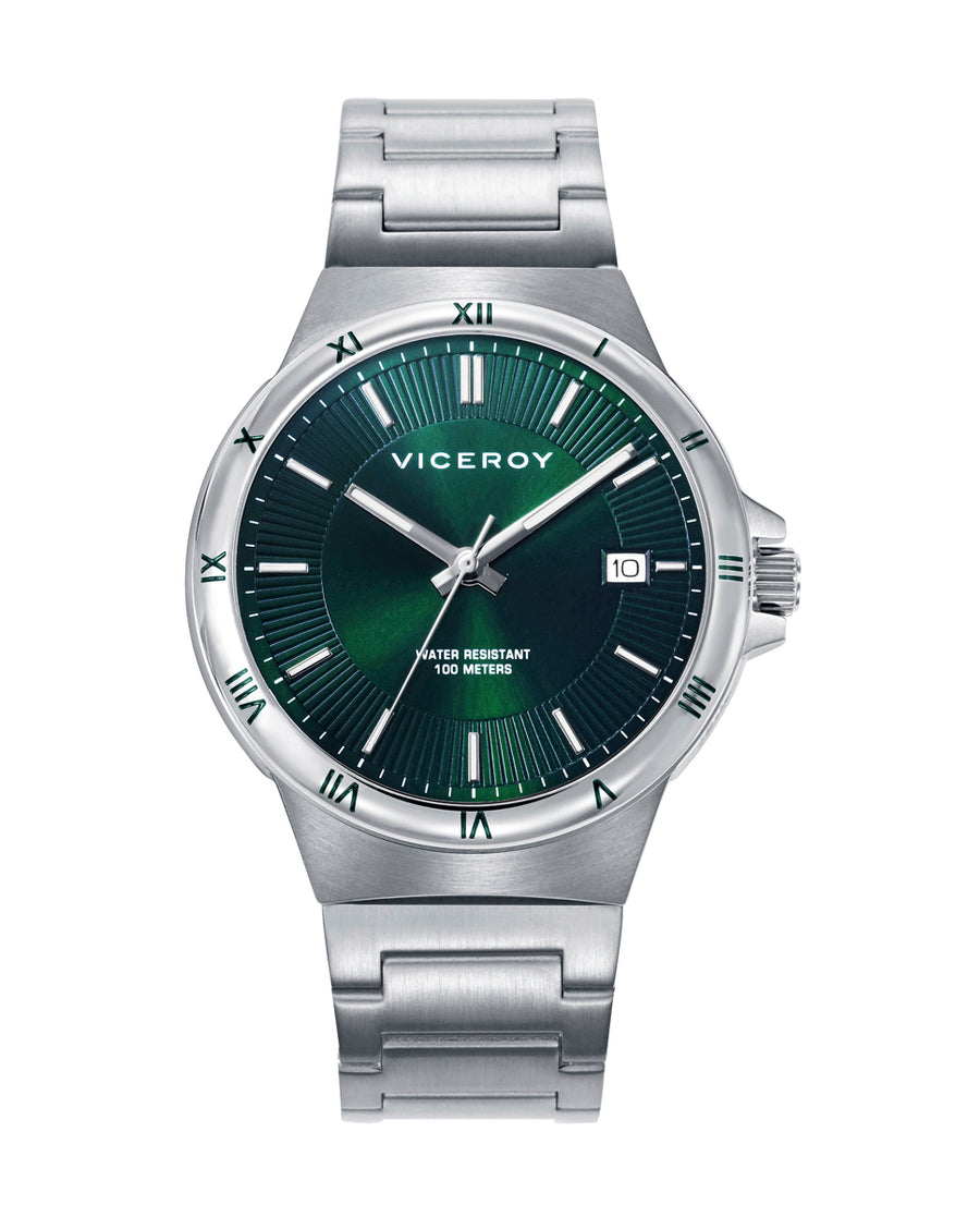 Reloj Acero Brazalete Sr Va