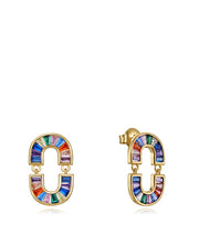 Sterling Silver Earrings With Gold Plating And Co