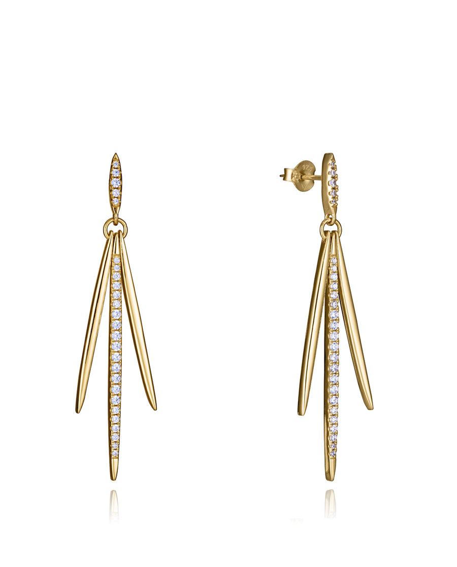 Pend Plata De Ley Baño Oro Circ Sra Jewels