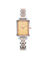 Reloj Acero Ip Rosa Brazalete Sra Va