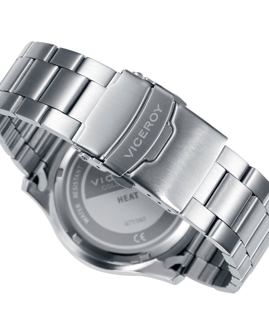 Crono Acero Brazalete Sr Va