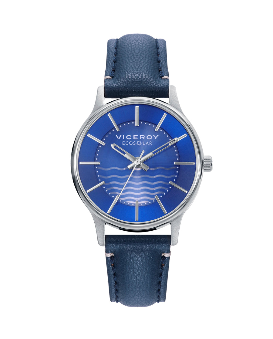 Reloj Solar Acero Reciclado Correa Sra Va