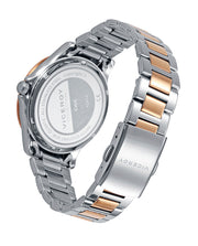 Reloj Acero Brazalete Ip Rosa Sra Va