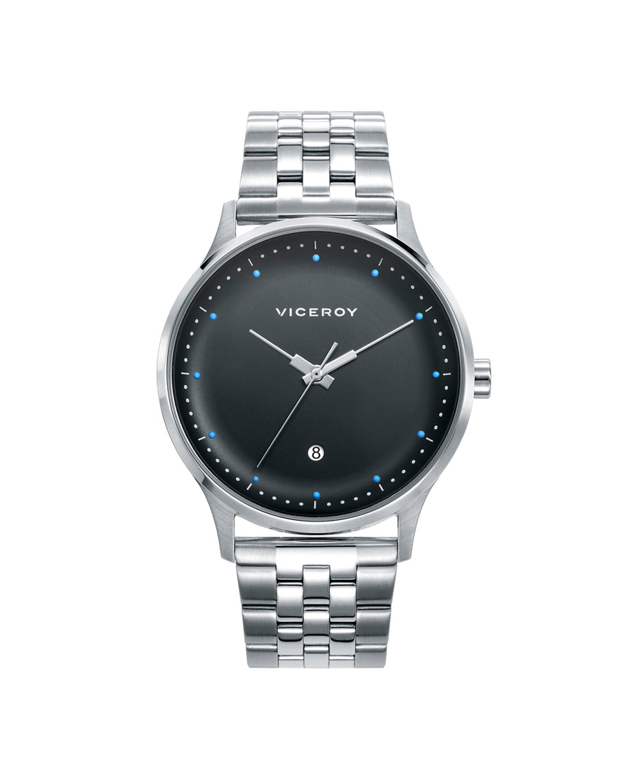 Reloj Acero Brazalete Sr Va