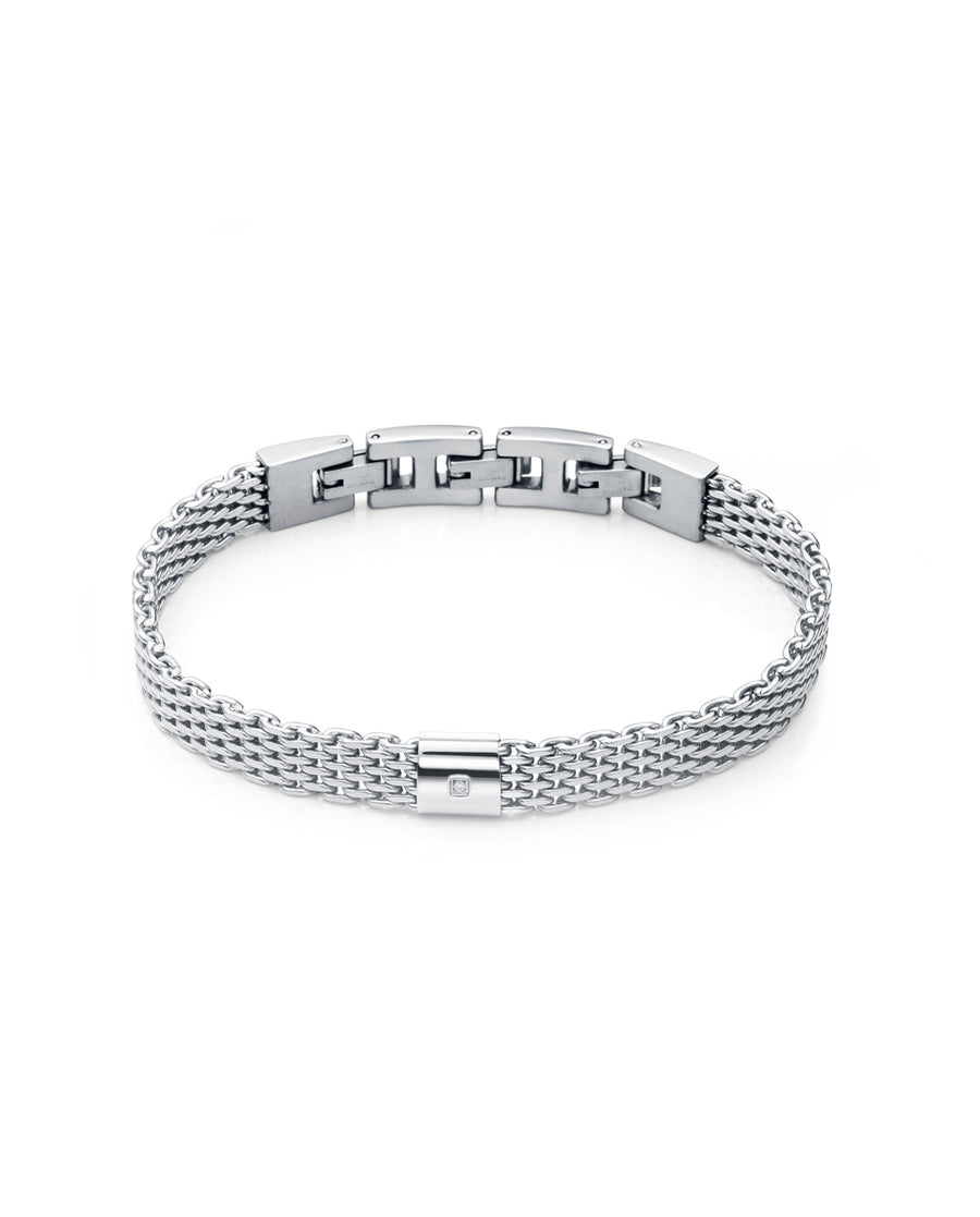 Puls Acero Milanesa Diamante Sr Fn