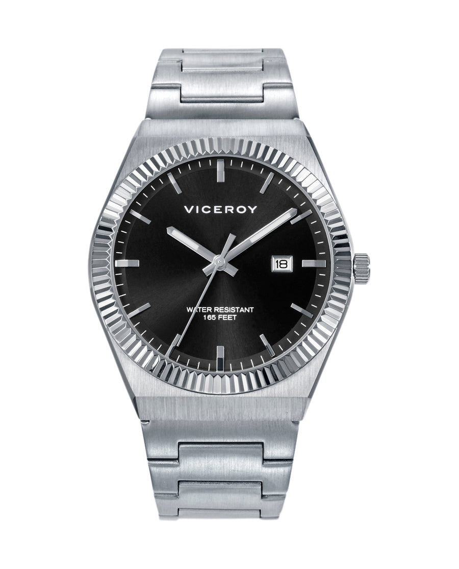 Reloj Acero Brazalete Sr Va