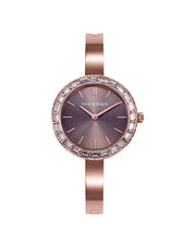 Reloj Acero Ip Rosa Brazalete Sra Va