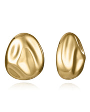 Pend Acero Ip Dorado Volumen Sra Fashion