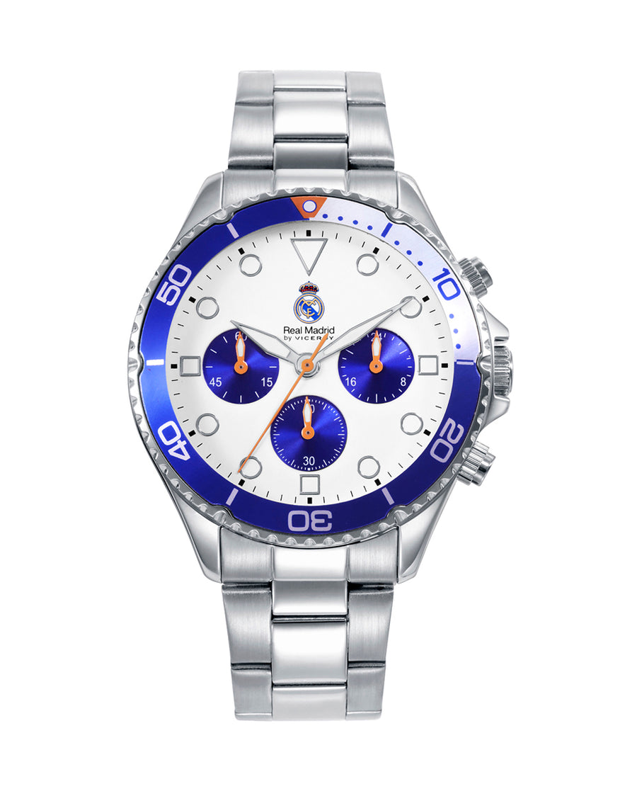 Crono Acero Brazalete Sr Va R. Madrid