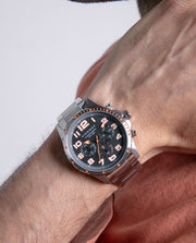 Crono Acero Brazalete Sr Va