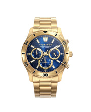 Crono Acero Ip Dorado Brazalete Sr Va