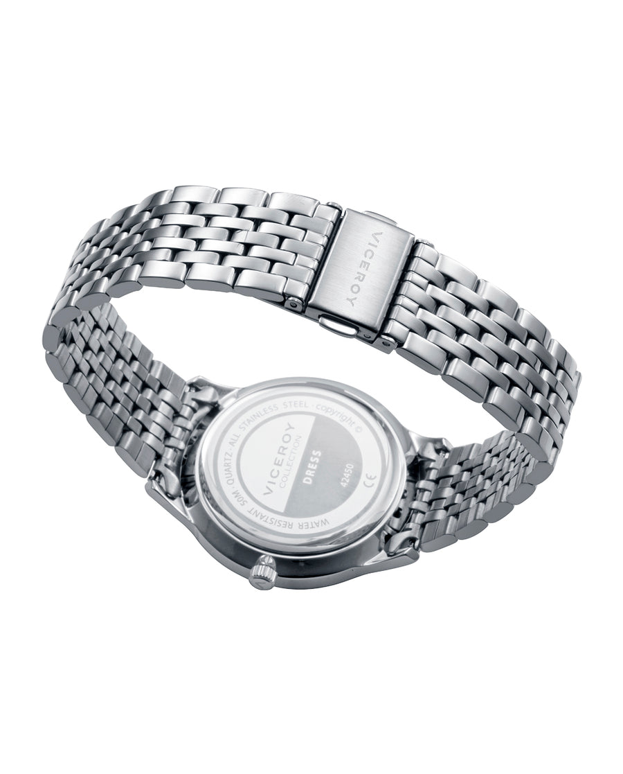 Reloj Acero Brazalete Sra Va