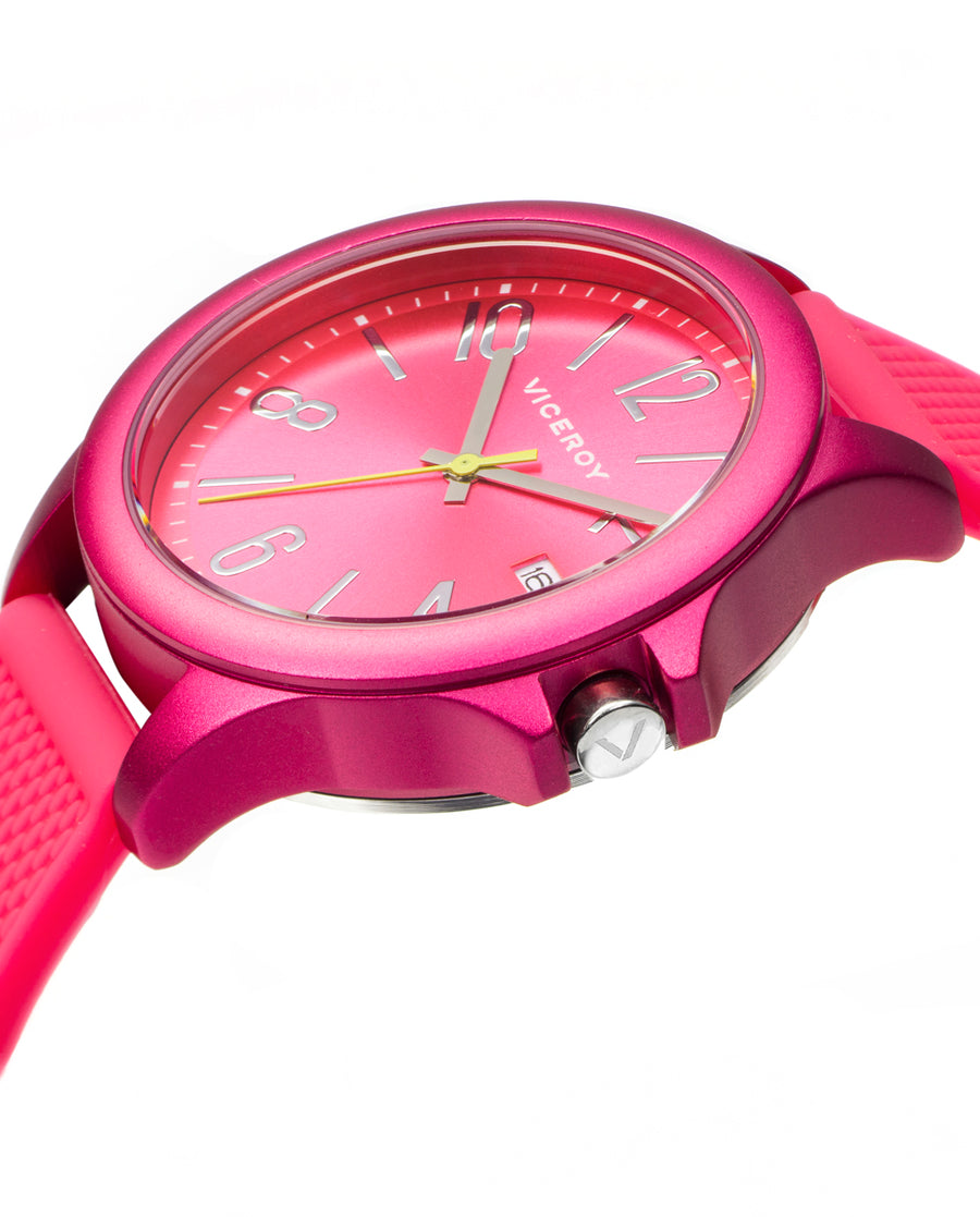 Reloj Aluminio Fucsia Correa Sra Va