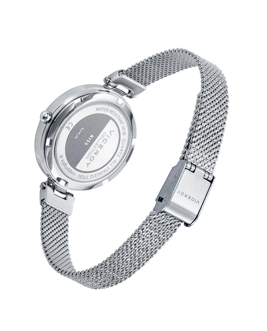 Reloj Acero Brazalete Sra Va