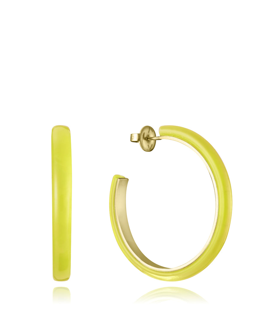 Pend Acero Ip Acrilico Amarillo Sra Fn