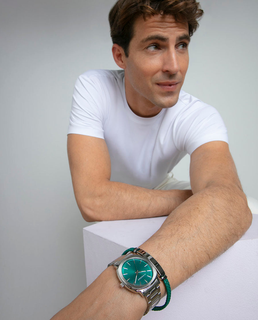 Reloj Acero Brazalete Sr Va