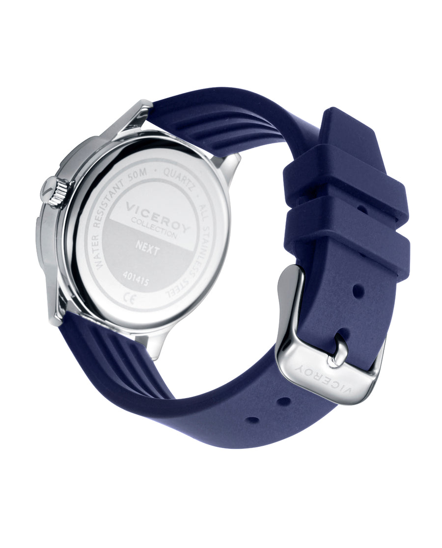 Reloj Acero Y Aluminio Correa Niño Va