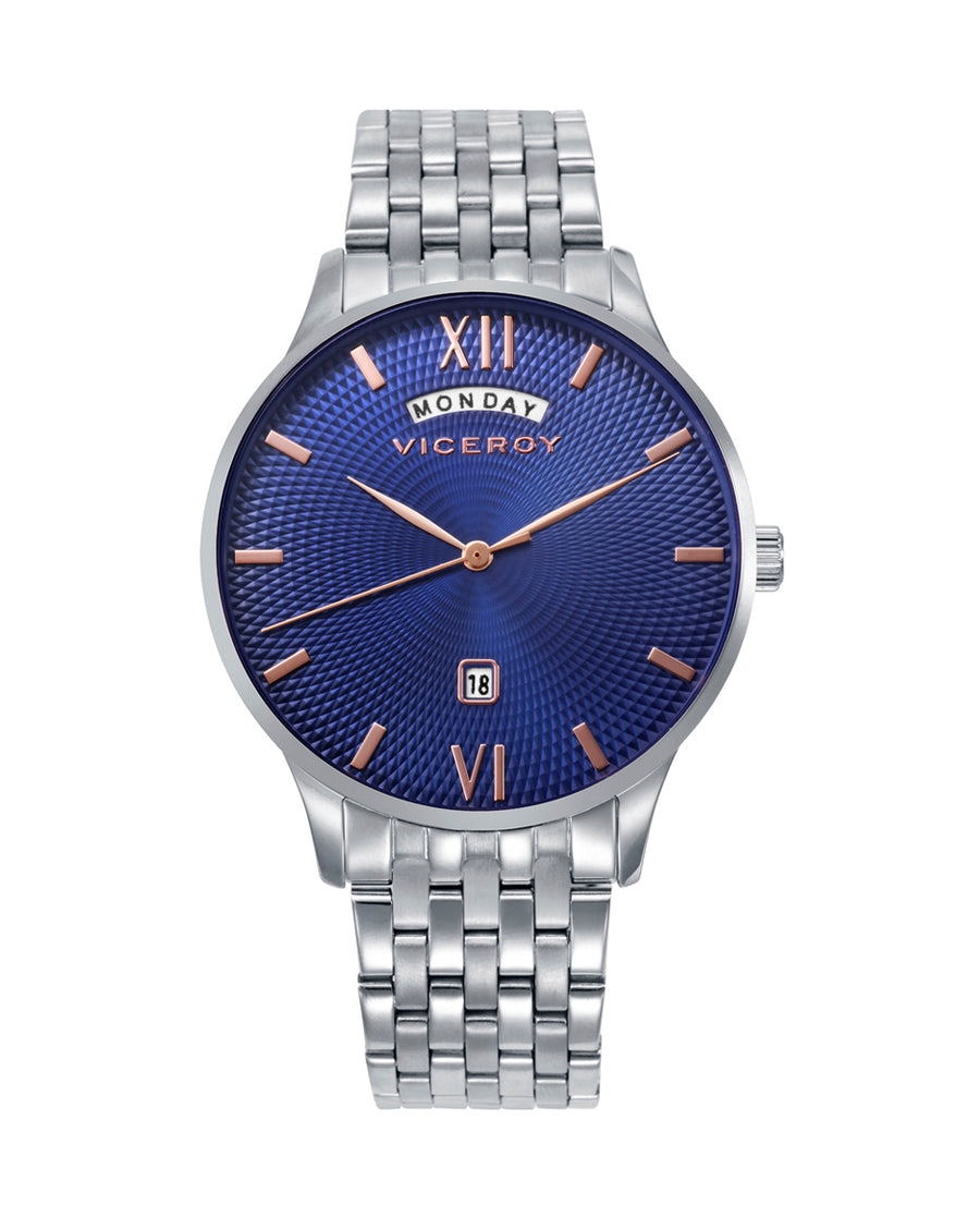 Reloj Acero Brazalete Sr Va