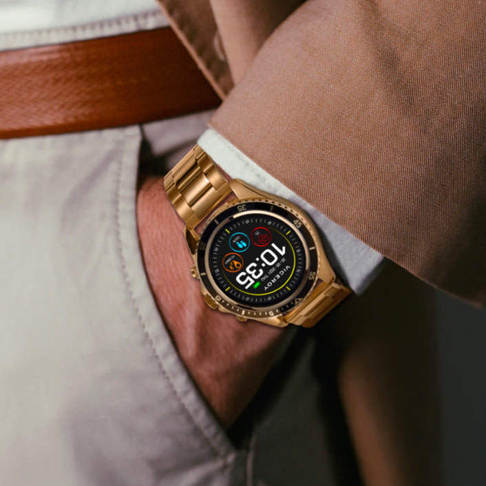 Reloj Viceroy Smart Pro para mujer con brazalete de acero y correa de  caucho negra - 41102-80 — My Watches Corner