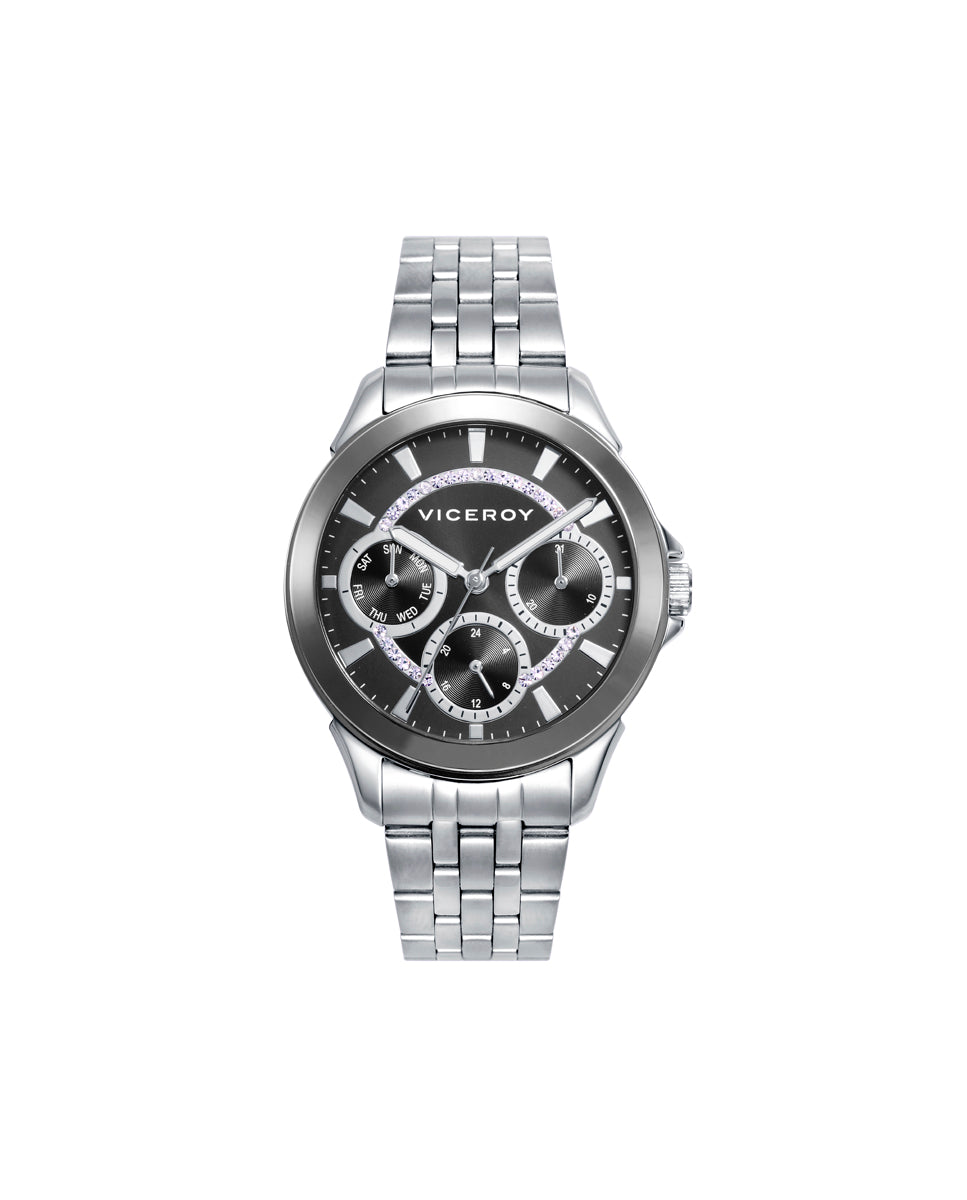 Reloj negro mujer online viceroy